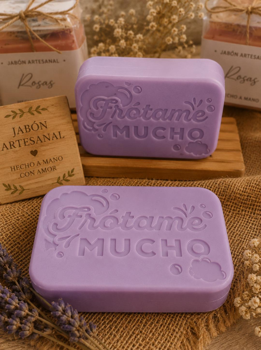 JABÓN ARTESANAL "FROTAME MUCHO"