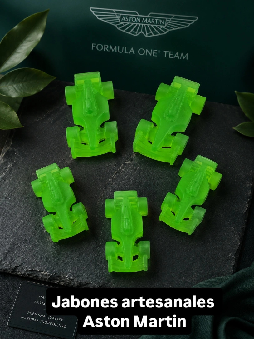 FIGURAS DE JABÓN COCHE DE FÓRMULA 1