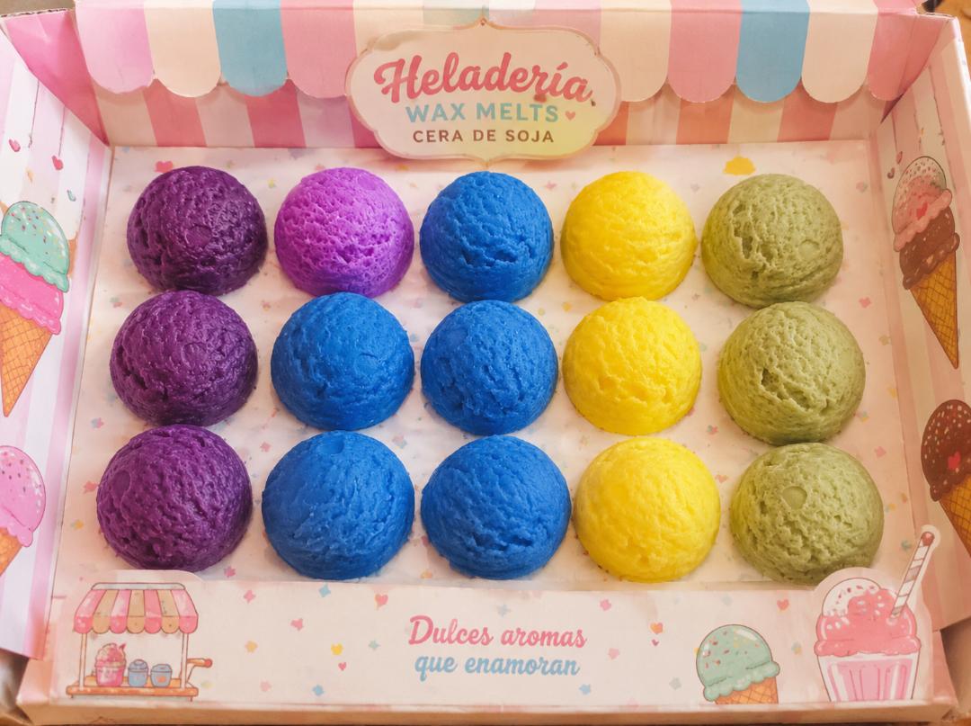 WAX MELTS BOLAS DE HELADO
