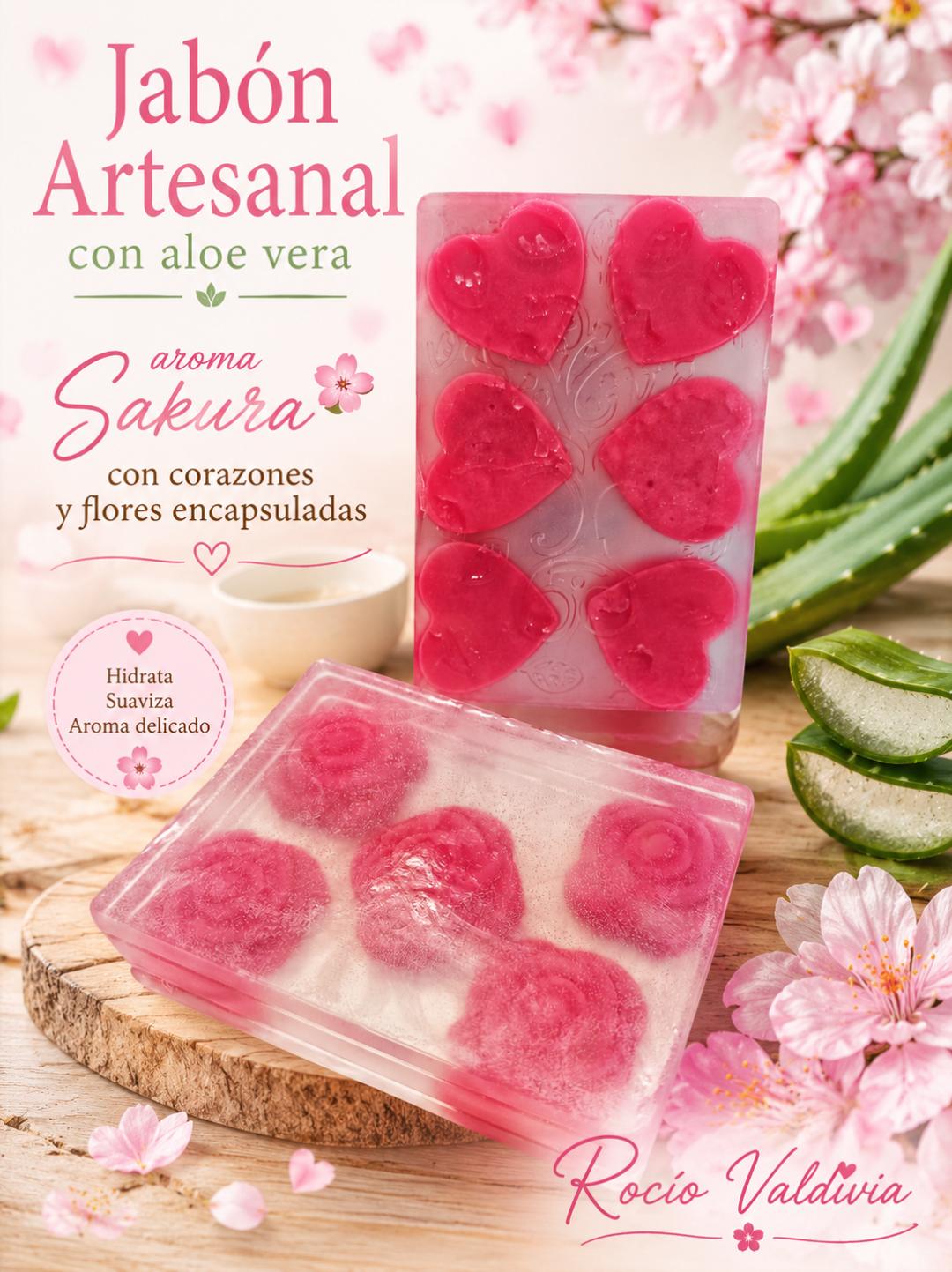JABON DE GLICERINA CON FIGURAS DE JABÓN ENCAPSULADAS