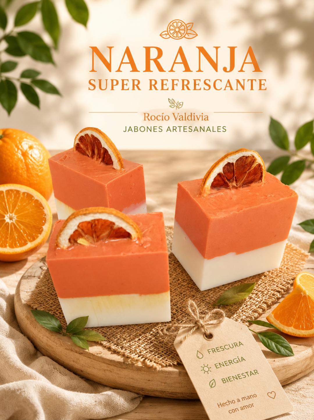 JABÓN ARTESANAL DE NARANJA