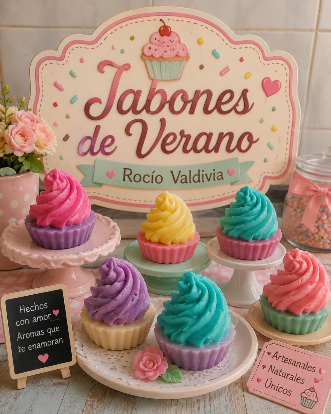 JABON ARTESANAL MERENGUE (CUPCAKE)